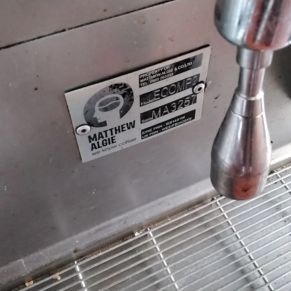 ELEKTRA BARISTA 2 STATION COFFEE MACHINE 
