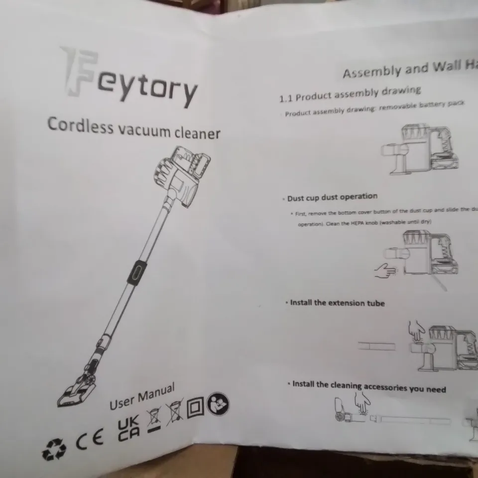 BOXED HANDHELD CORDLESS VACUUM CLEANER 