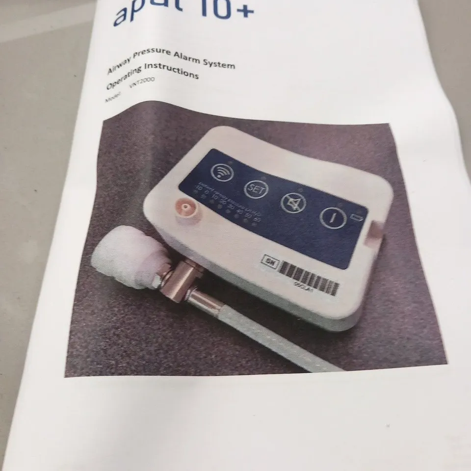 6 BRAND NEW BOXED APAL 10+ AIRWAY PRESSURE ALARAM SYSTEMS VNT2000