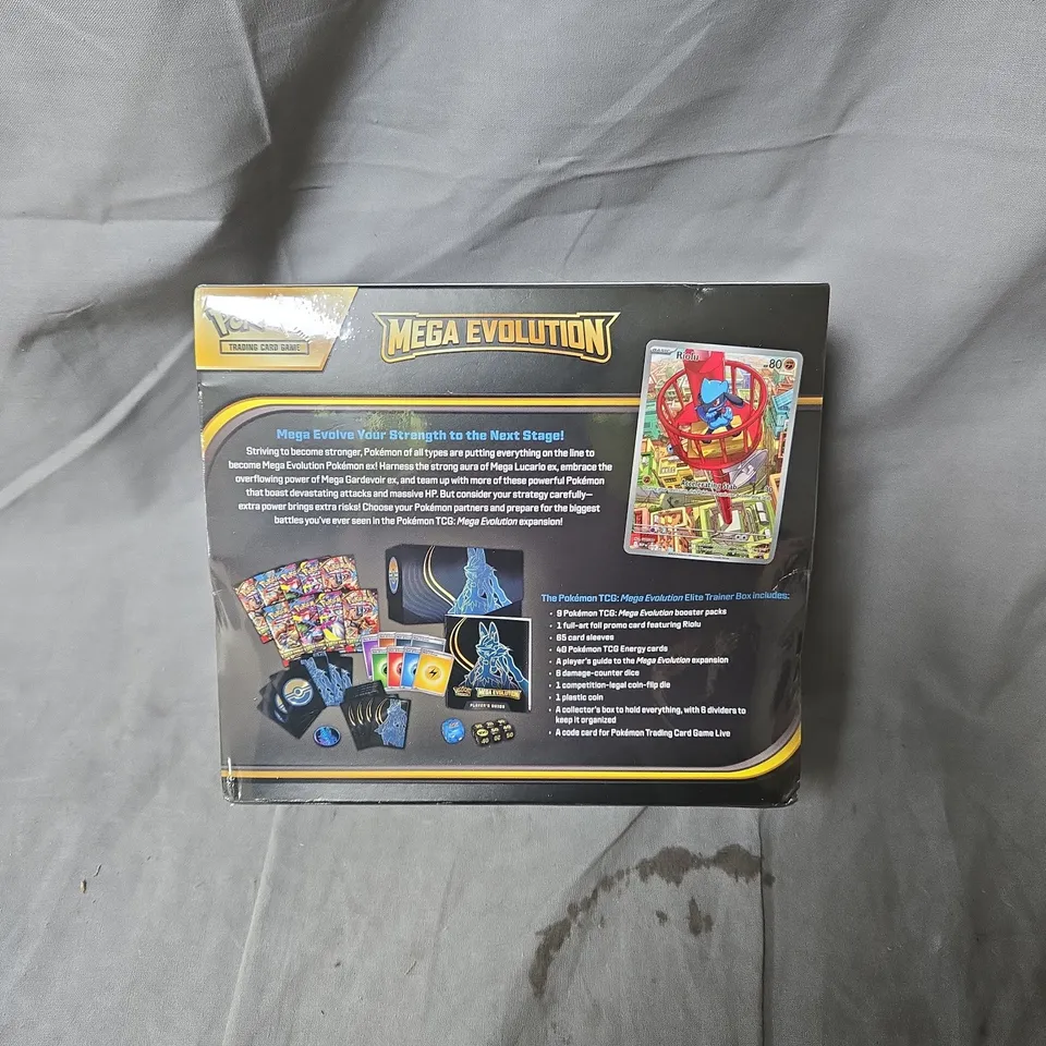 POKÉMON MEGA EVOLUTION ELITE TRAINER BOX –BOXED & SEALED