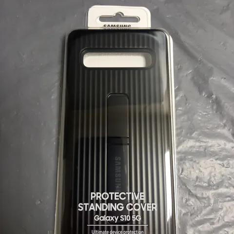 BOXED LOT OF 10 PROTECTIVE STANDING COVERS FOR SAMSUNG S10 5G