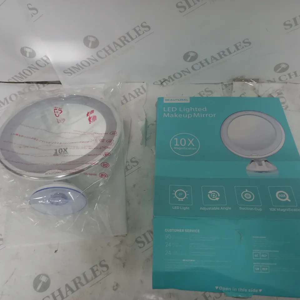 BEAUTURAL LED LIGHTED MAKEUP MIRROR 