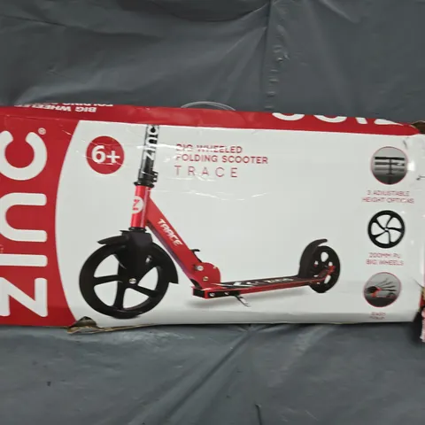 ZINC BIG WHEELED FOLDING SCOOTER