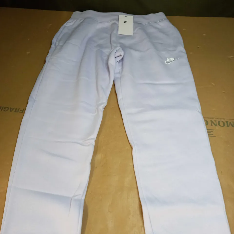 NIKE LOGO FLEECED TRACKSUIT BOTTOMS SIZE XL