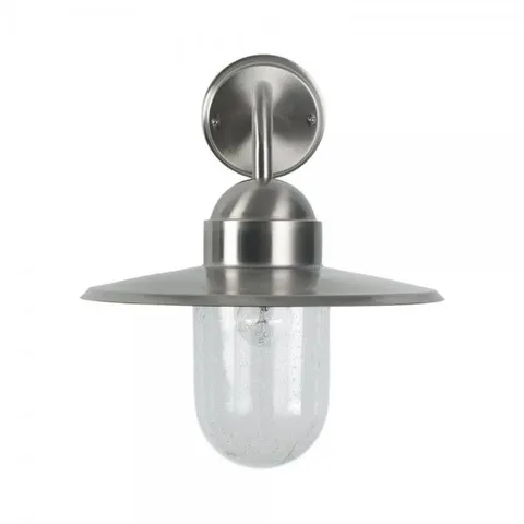 BOXED PACIFIC LIFESTYLE 40-012 STEEL FISHERMAN OUTDOOR WALL LIGHT