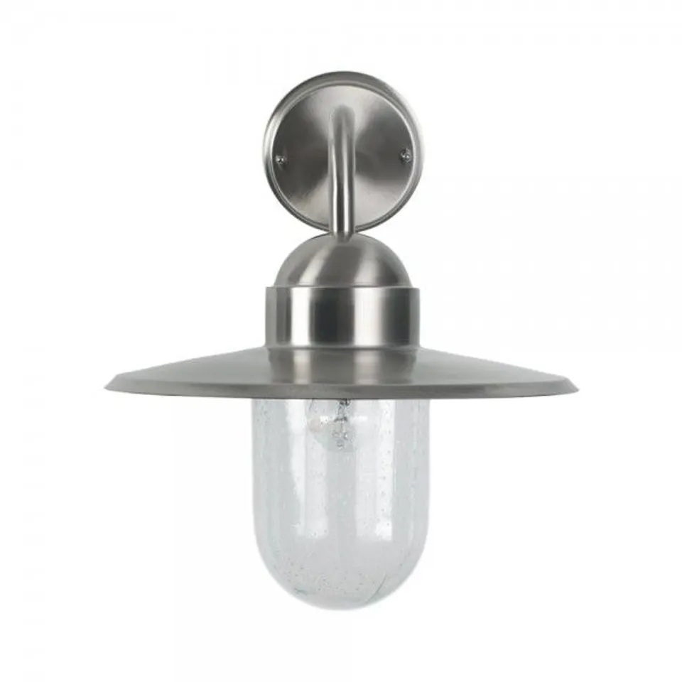 BOXED PACIFIC LIFESTYLE 40-012 STEEL FISHERMAN OUTDOOR WALL LIGHT