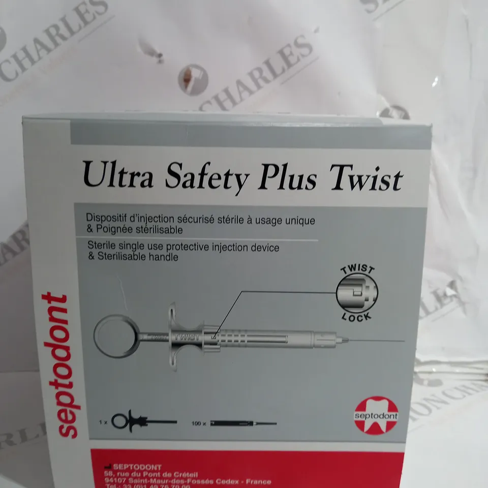 SEPTODONT ULTRA SAFETY PLUS TWIST NEEDLES 