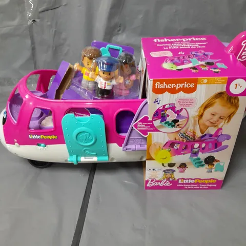 FISHER-PRICE LITTLE PEOPLE BARBIE DREAM PLANE