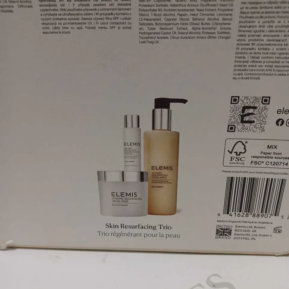 ELEMIS SKIN RESURFACING TRIO SET