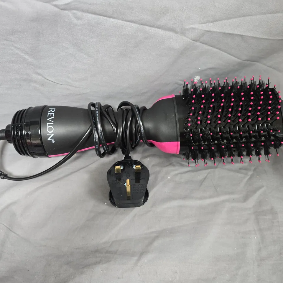 REVLON ONE-STEP VOLUMISER HAIR DRYER BRUSH – CLASSIC EDITION, UK PLUG, BOXED