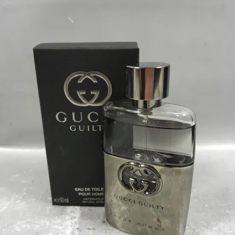 BOXED GUCCI GUILTY EAU DE TOILETTE 50ML