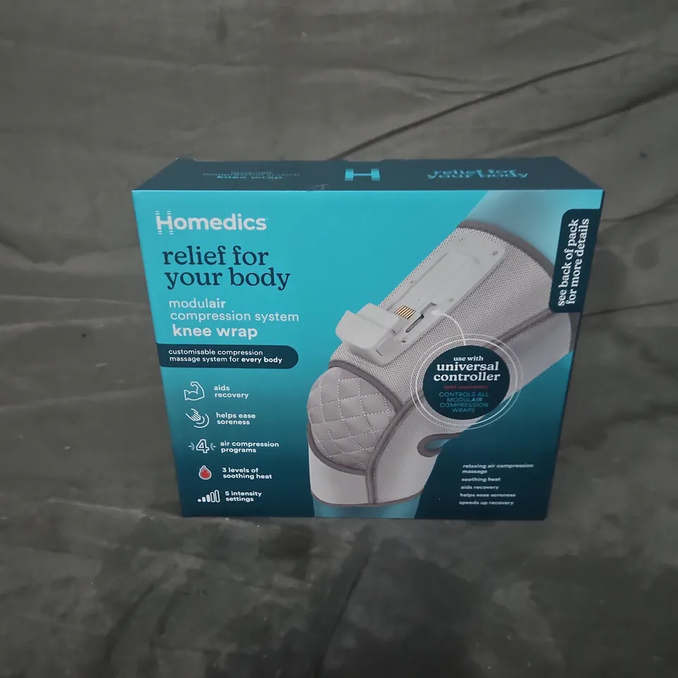 BOXED HOMEDICS MODULAIR COMPRESSION SYSTEM KNEE WRAPS (SR-CMK10H)