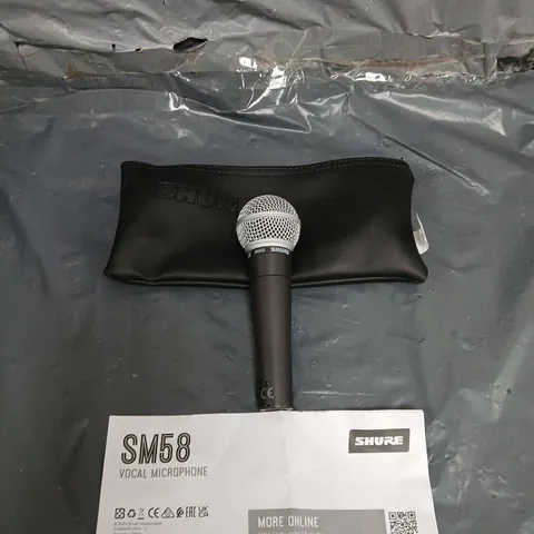 SHURE VOCAL MICROPHONE SM58