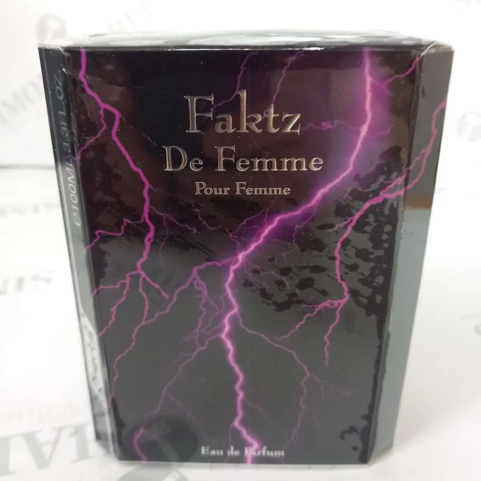 BOXED AND SEALED FAKTZ DE FEMME POUR FEMME EAU DE PARFUM 100ML