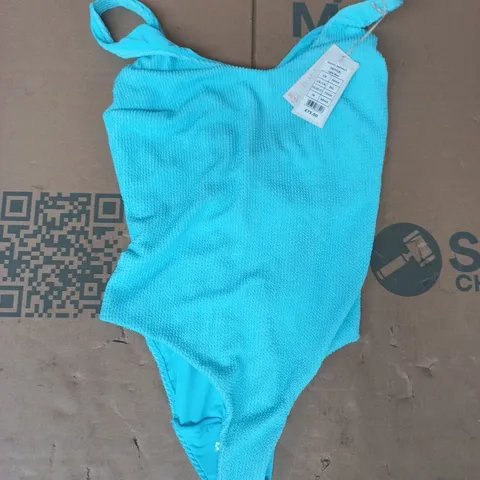 BRAVISSIMO CANCUN SWIMSUIT IN LIGHT BLUE SIZE 34HH