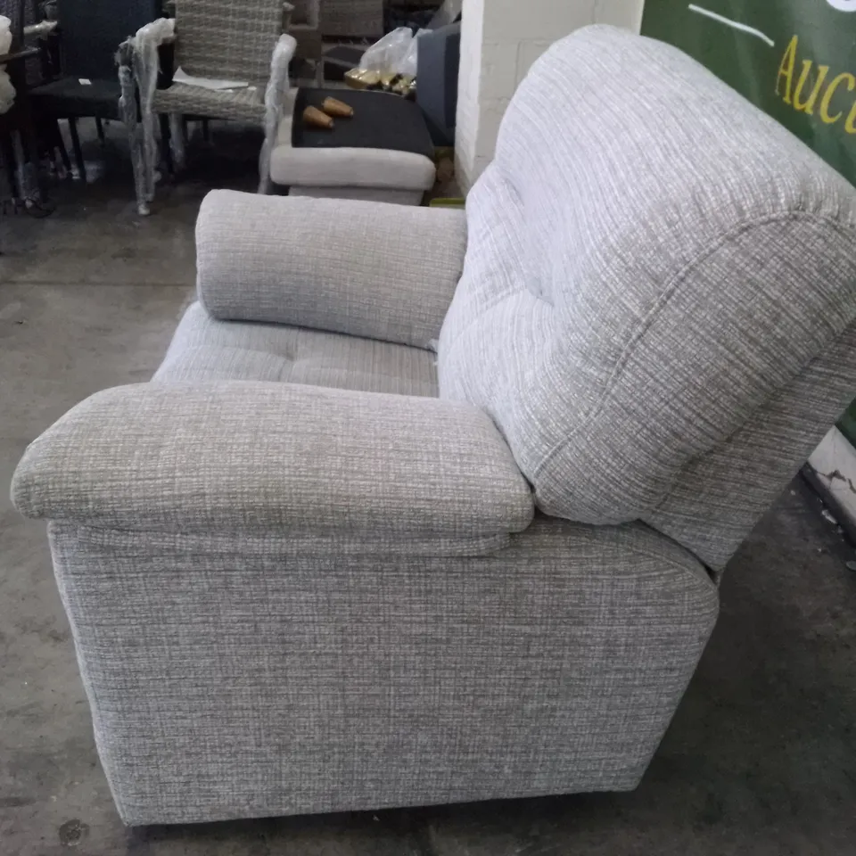 QUALITY DESIGNER G-PLAN STRATFORD MANUAL RECLINER CHAIR - LOOM SHALE FABRIC 