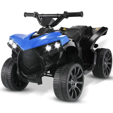 BOXED 6V KIDS ELECTRIC RIDE ON CAR, ATV QUAD BIKE WITH MP3 MUSIC PLAYER