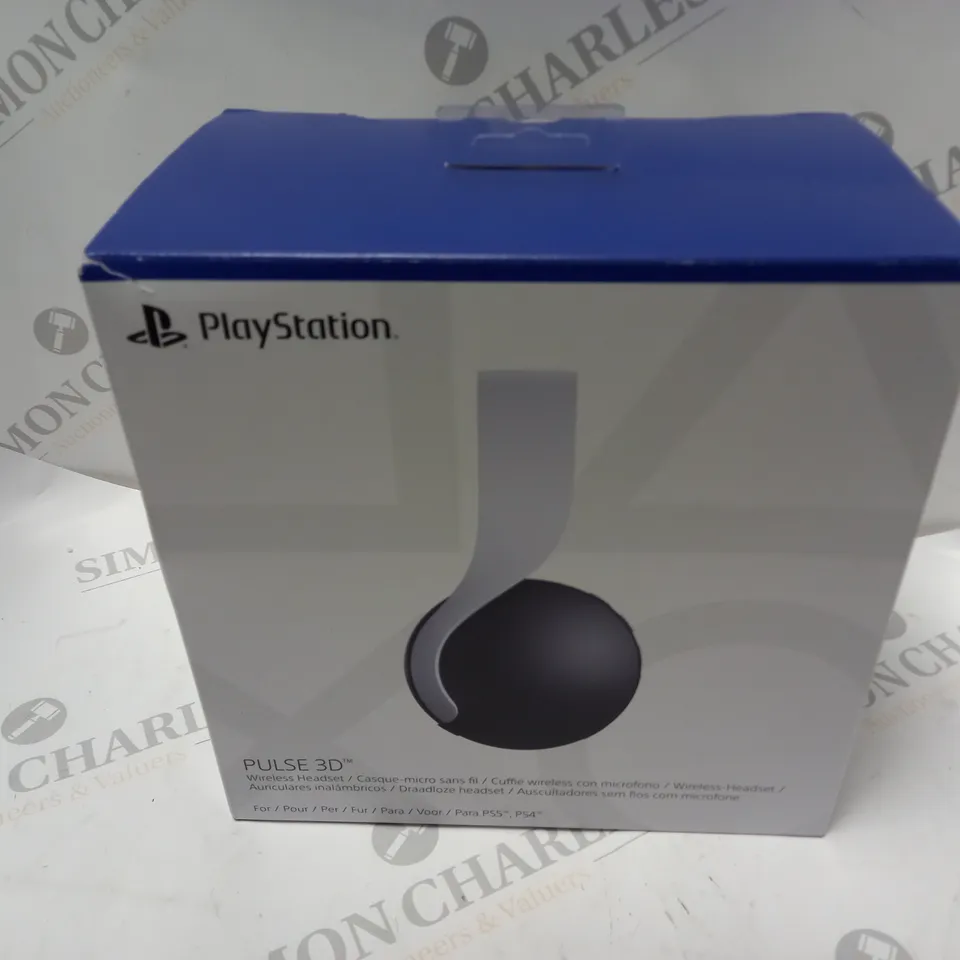 BOXED PLAYSTATION PLUSE 3D WIRELESS HEADSET 