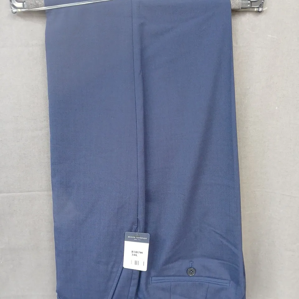 BROOK TAVERNER AVALINO TROUSERS IN NAVY - 34L