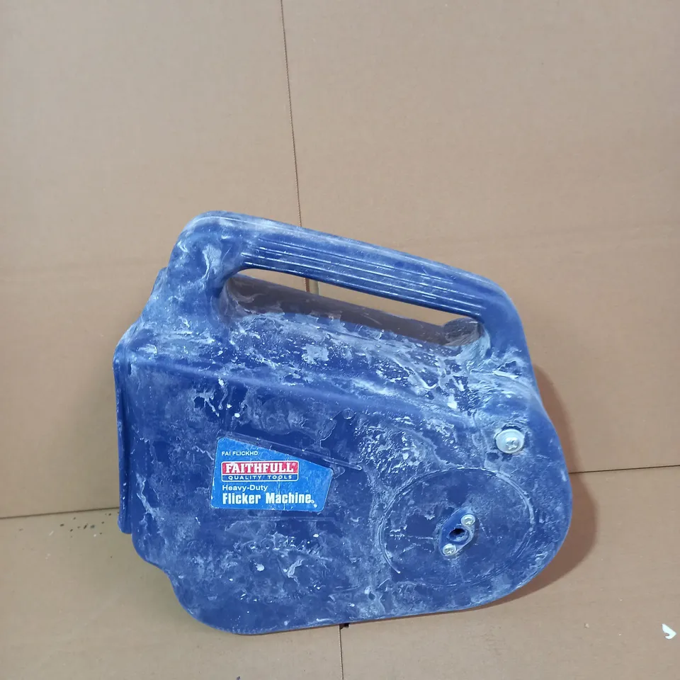 FAITHFULL HEAVY DUTY FLICKER MACHINE