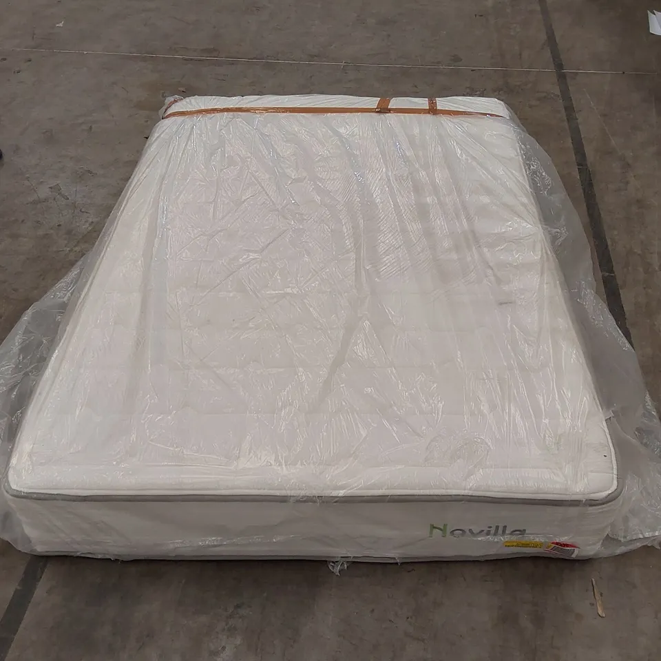 QUALITY BAGGED NOVILA 27cm POCKET SPRUNG HYBRID 4'6" MATTRESS