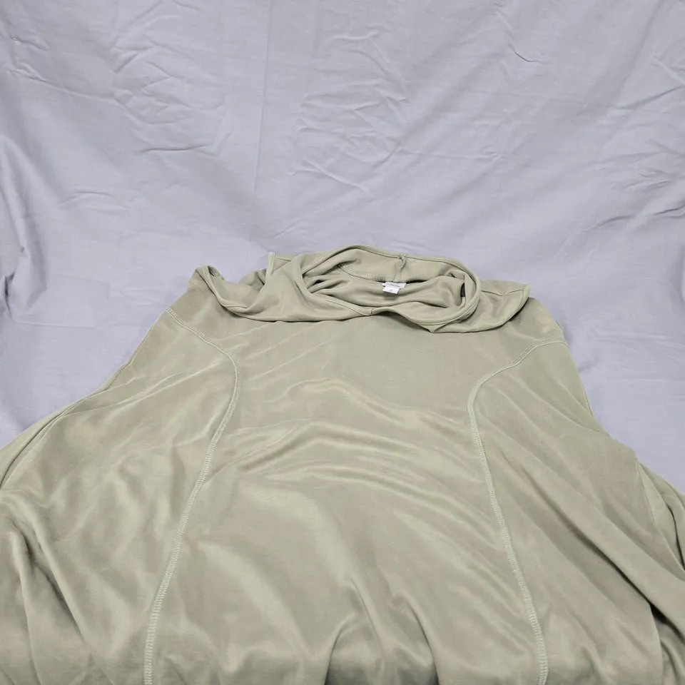 WYNNE COLLECTION WOMENS TOP – OLIVE KHAKI, SIZE M