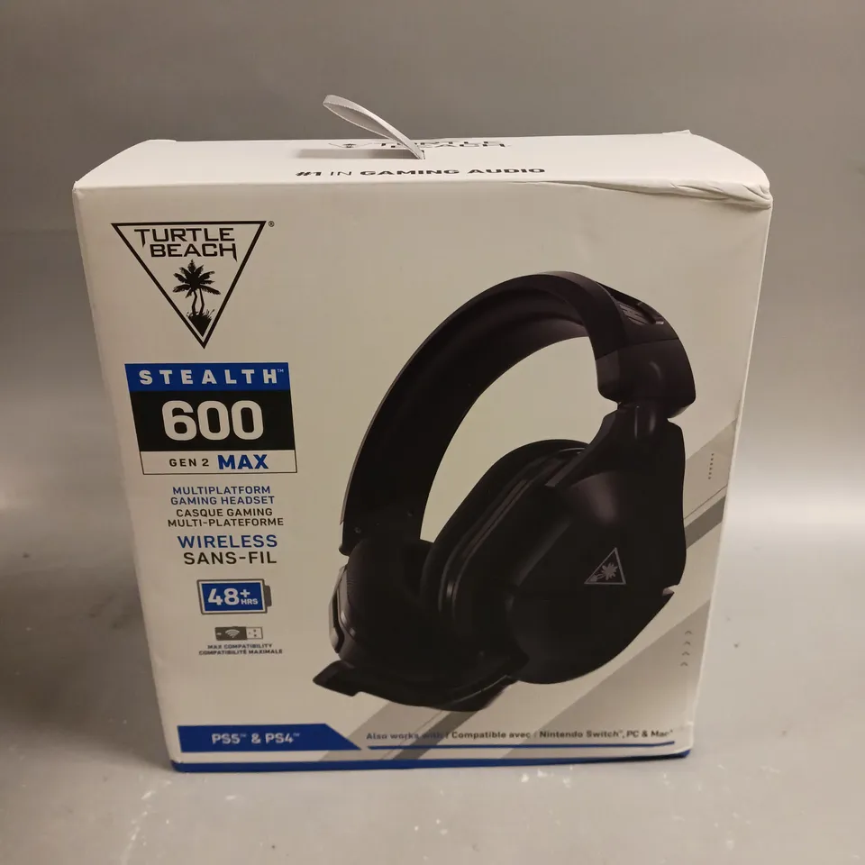 BOXED SEALED TURTLE BEACH STEALTH 600 GEN 2 MAX WIRELESS HEADSET FOR PS5/PS4