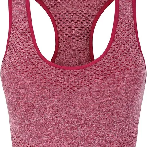 BRAND NEW DARE 2B WOMEN'S DON'T SWEAT IT SPORTS BRA BERRY PINK MARL UK 12