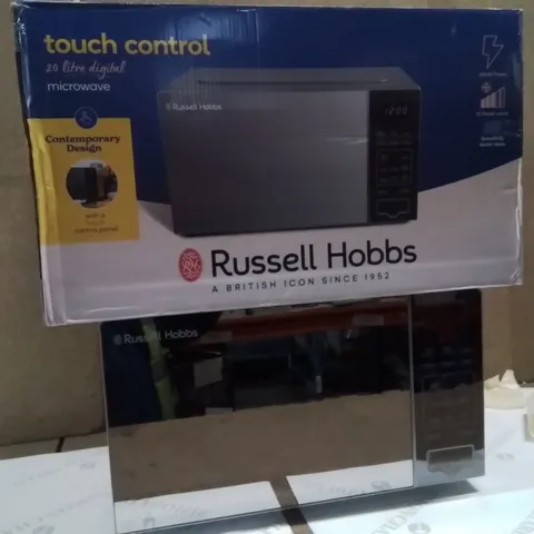BOXED RUSSELL HOBBS 20 LITRE DIGITAL MICROWAVE 