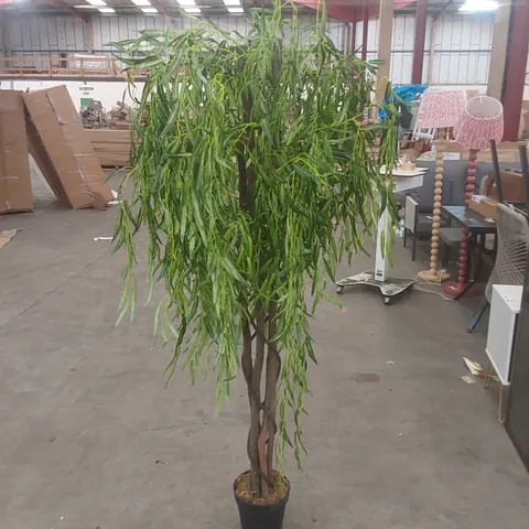 POTTED ARTIFICIAL WILLOW TREE