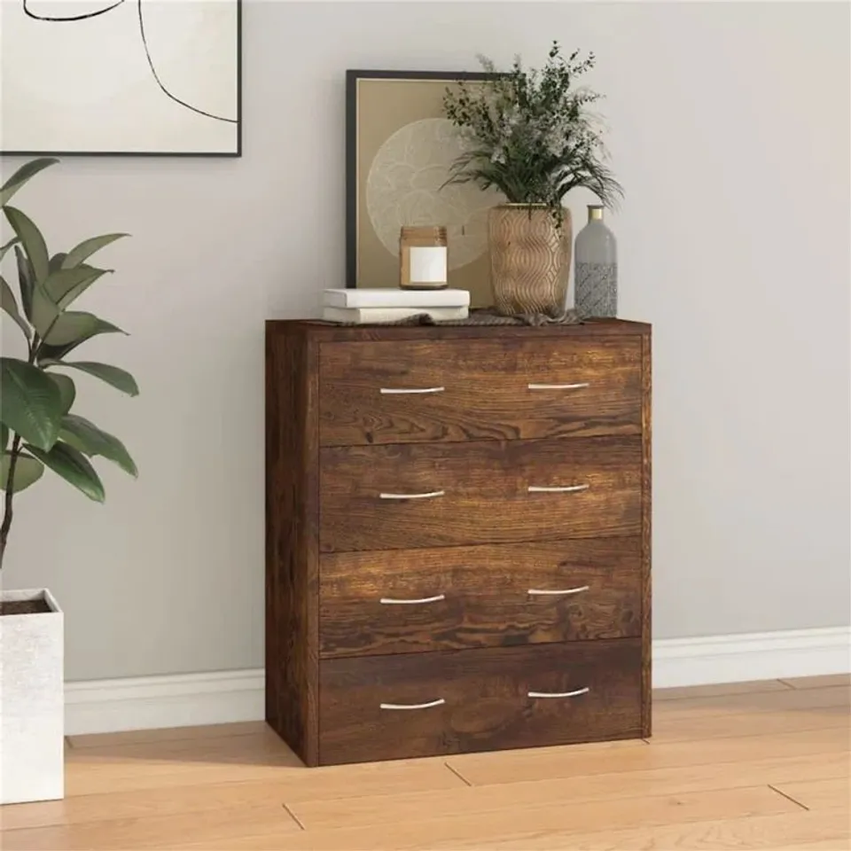 VIERS 4 DRAWERS 60CM WIDE CHEST OF DRAWS