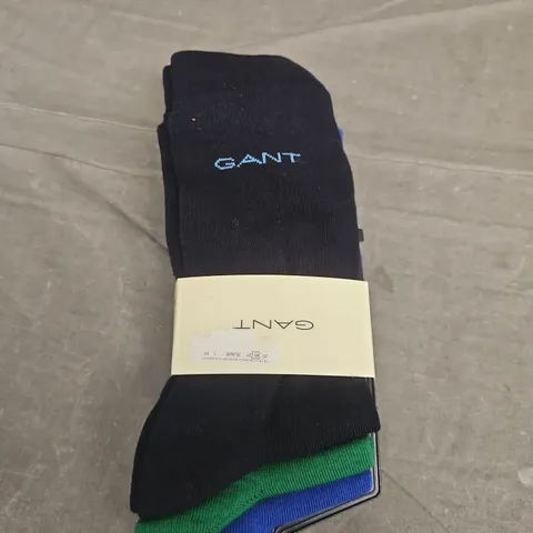 PACK OF 3 GANT SOCKS - SIZE 43/45