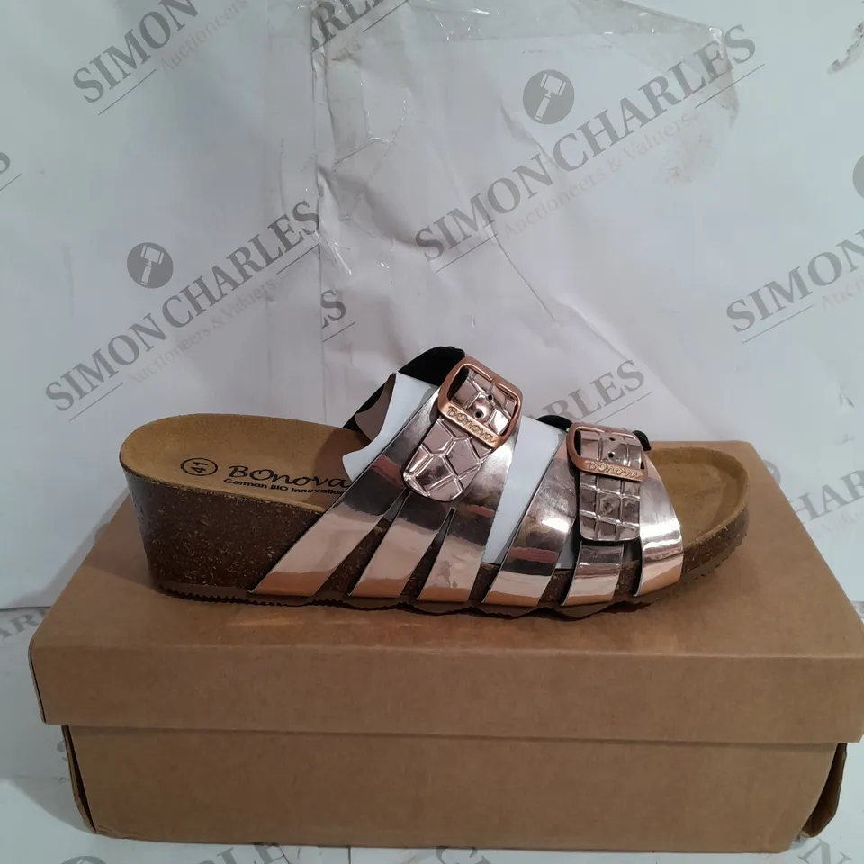 BONOVA HIGH HEEL PLATFORM SANDAL - SIZE 8