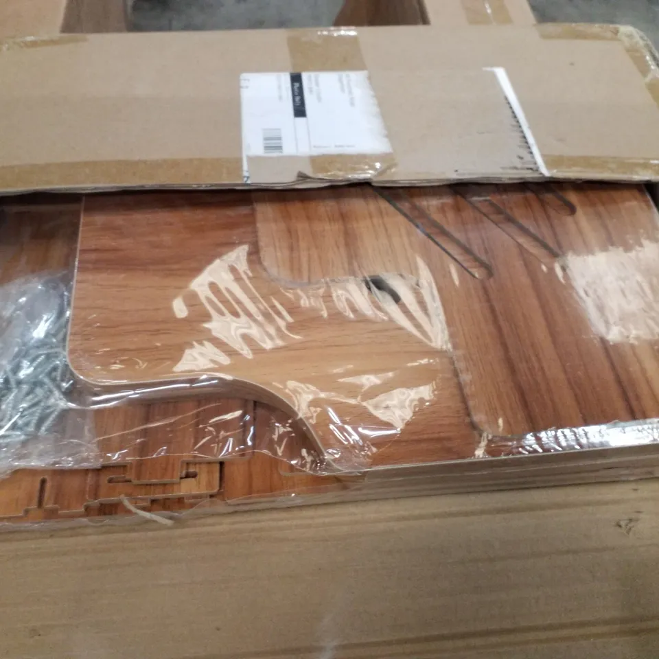 BOXED WOODEN DESK ORGANISER 