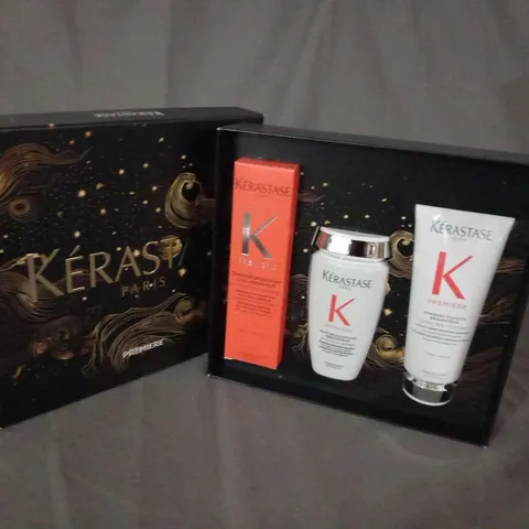 BOXED KERASTE PARIS PREMIERE HAIR CARE GIFT SET