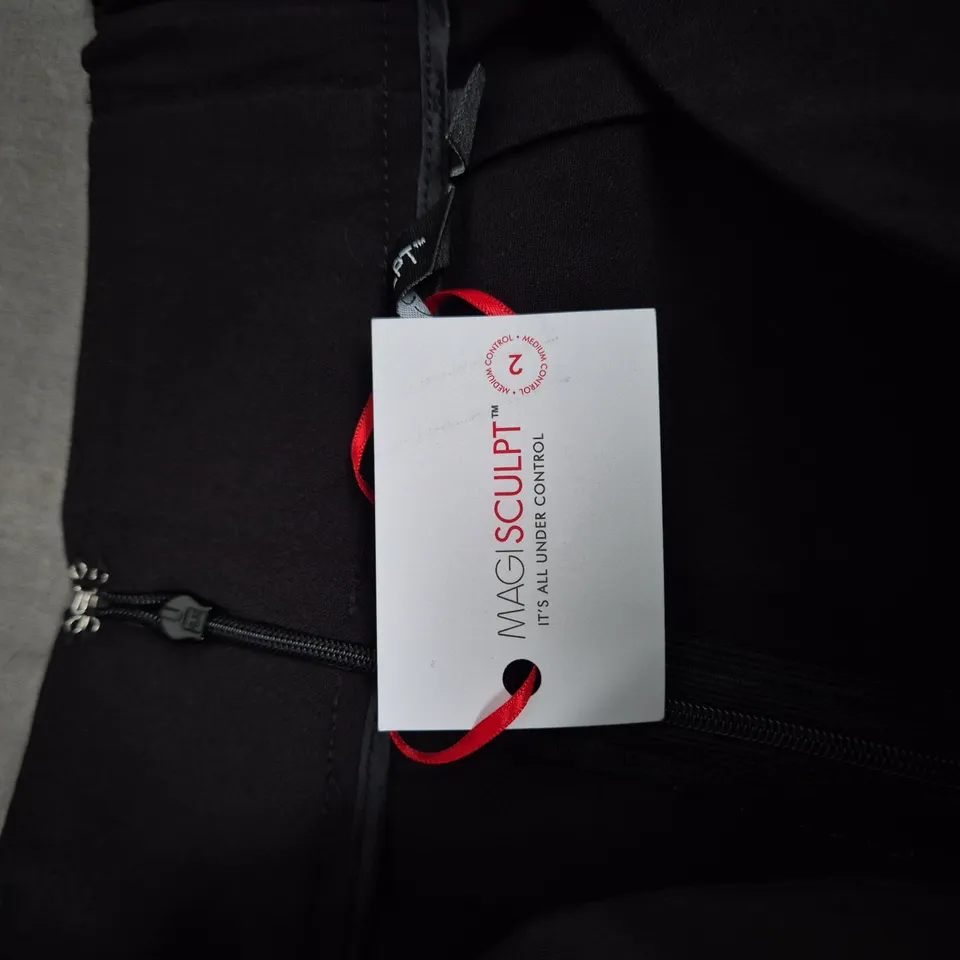 MAGISCULPT BLACK WOMEN'S SKIRT – ELASTIC BACK WAIST, SIZE UNVERIFIED