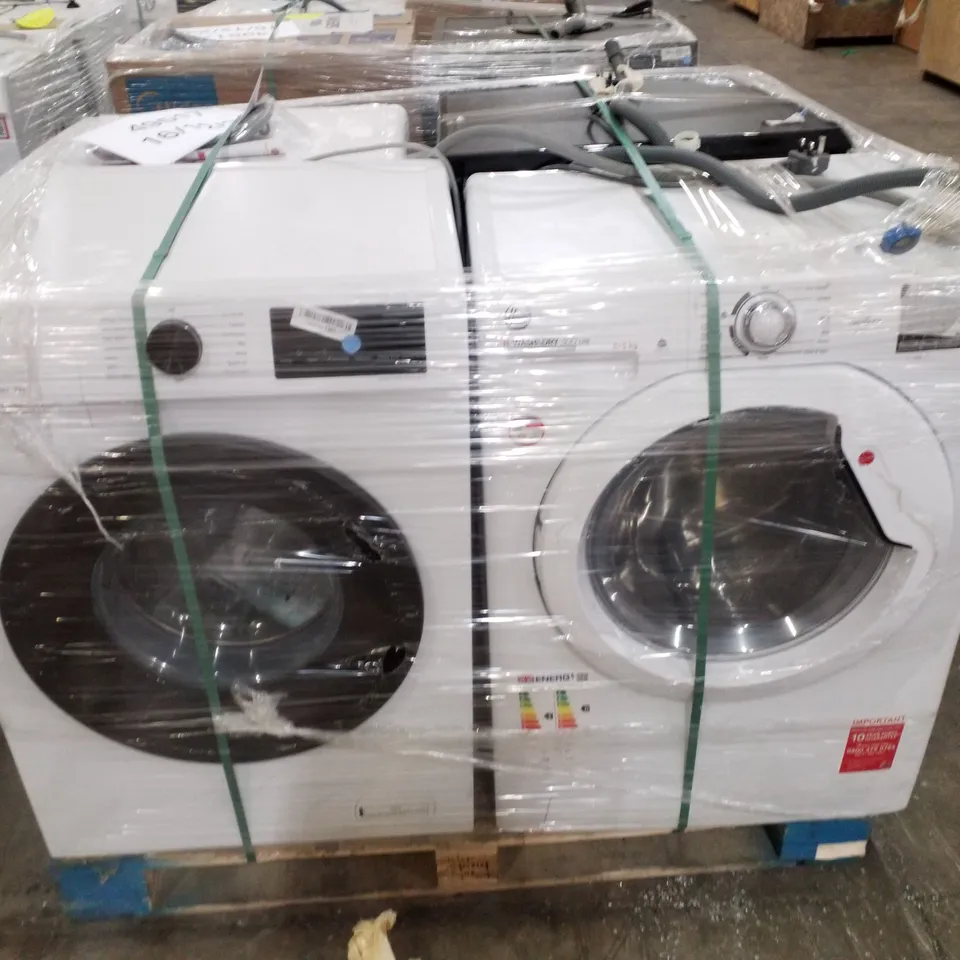 PALLET OF APPROXIMATELY 4 UNPROCESSED RAW RETURN WHITE GOODS TO INCLUDE;