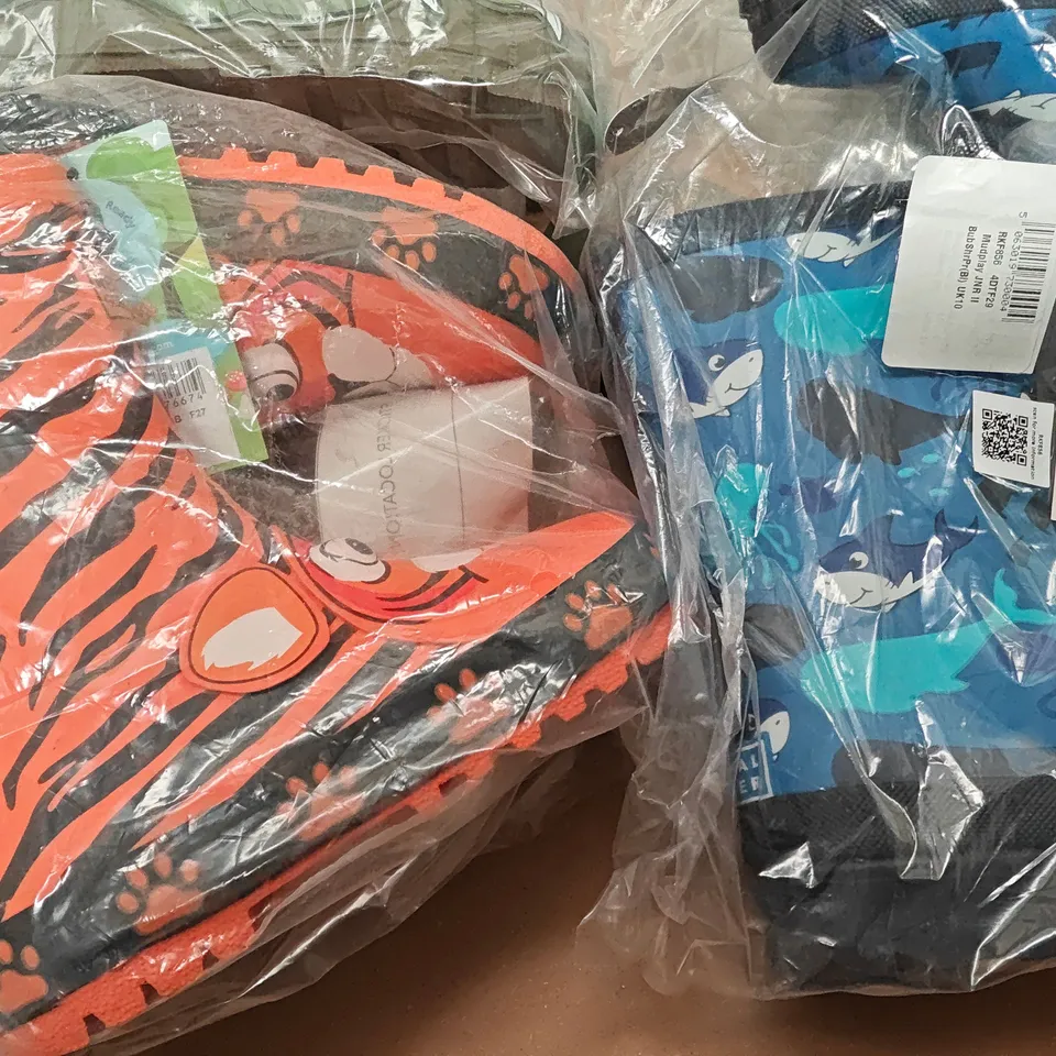LOT OF 8 BRAND NEW PAIRS OF REGATTA KIDS WELLIES - VARIOUS SIZES & DESIGNS