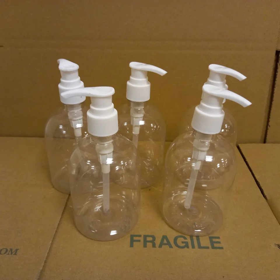 TOPBATHY 5 PIECE 350ML SOAP DISPENSERS