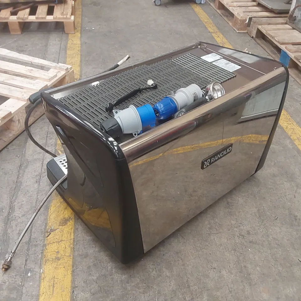 RANCILIO CLASSE 7 2 GROUP COMMERCIAL COFFEE MACHINE WITH ISTEAM