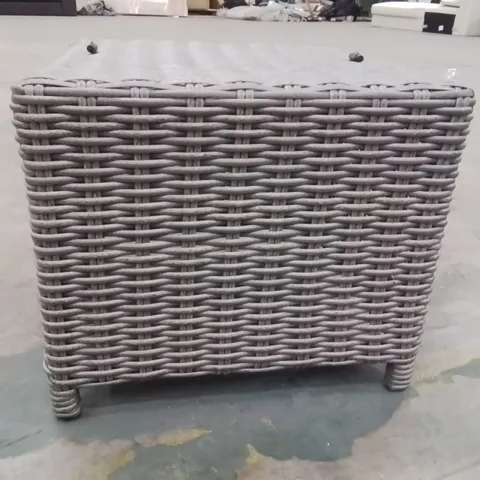 RATTAN FOOTSTOOL