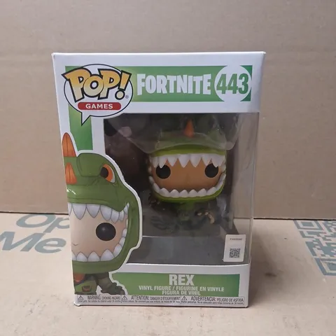 FUNKO POP! GAMES FORTNITE REX VINYL FIGURE – BOXED (NO. 443)