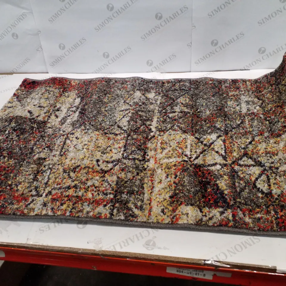 BRAND NEW PACO HOME JAZZ 705 RUG IN GREY - 60×100CM