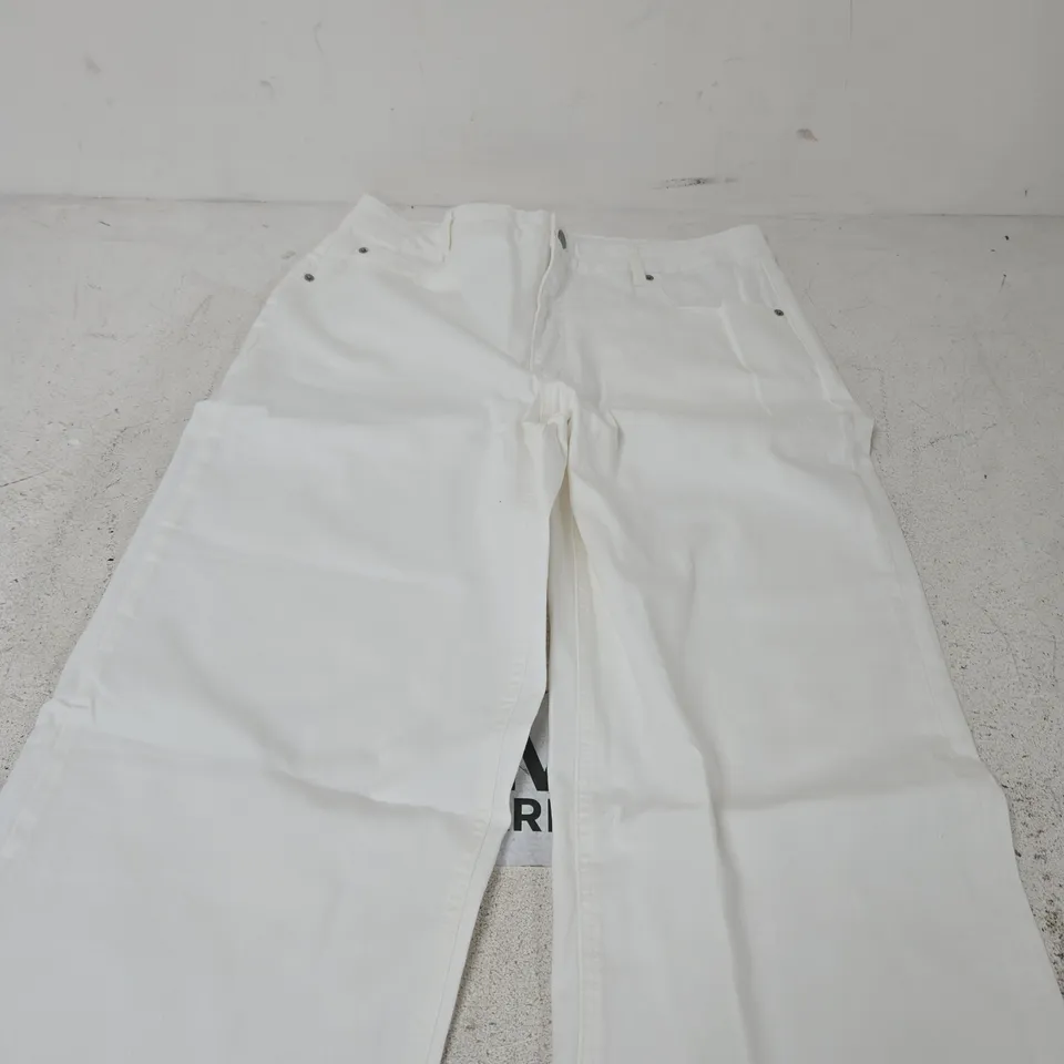 LASCANA WHITE TROUSERS - WOMEN'S, UK 20