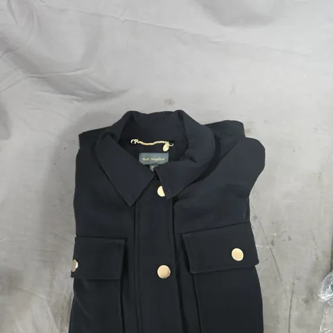 RUTH LANGSFORD BLACK JACKET – UK 12 (US 8, DE 38, IT 44/46)