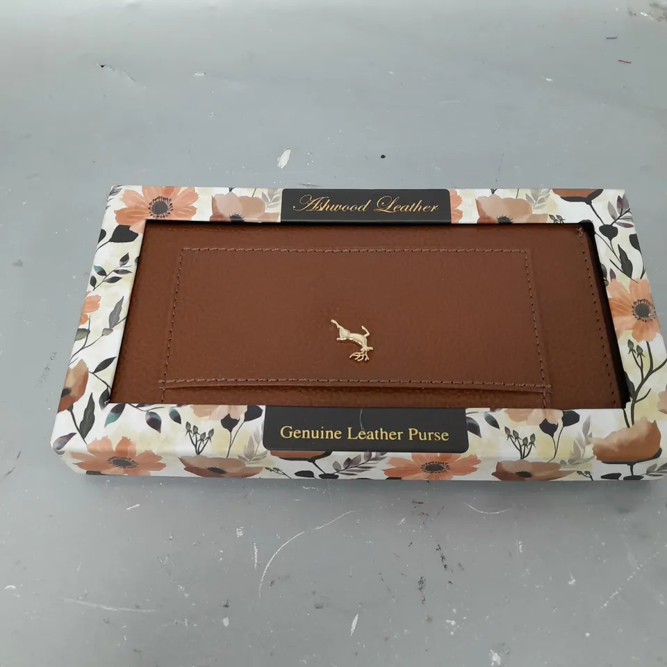 ASHWOOD LEATHER GENUINE LEATHER PURSE 