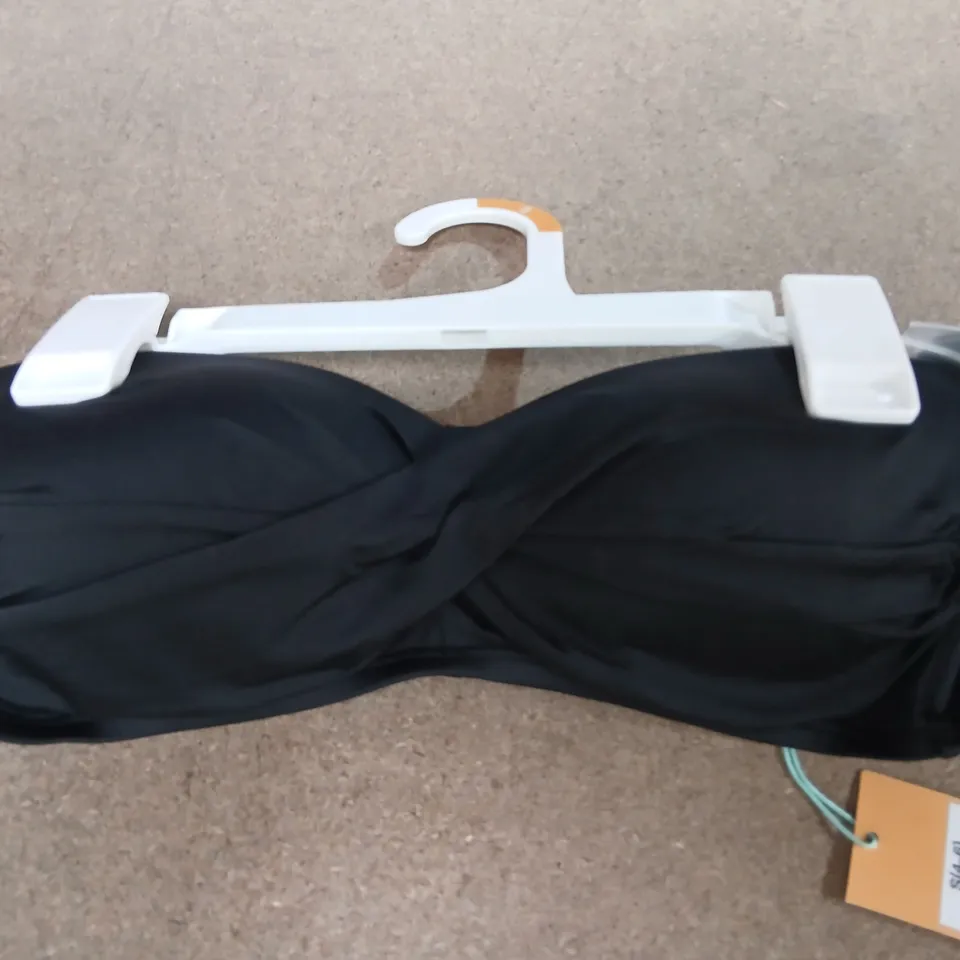 APPROXIMATELY 12 BRAND NEW KONA SOL BLACK BIKINI TOPS SIZE S