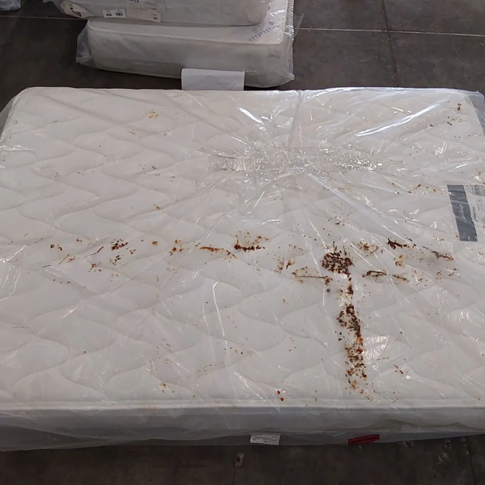 BAGGED 4'6" DOUBLE SILENTNIGHT MIRACOIL SPRUNG PIPPA ULTIMATE PILLOWTOP FIRM MATTRESS RRP £429