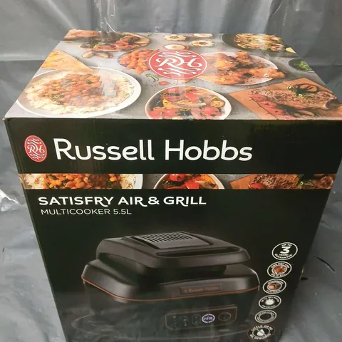 BOXED RUSSELL HOBBS SATISFRY AIR & GRILL MULTICOOKER