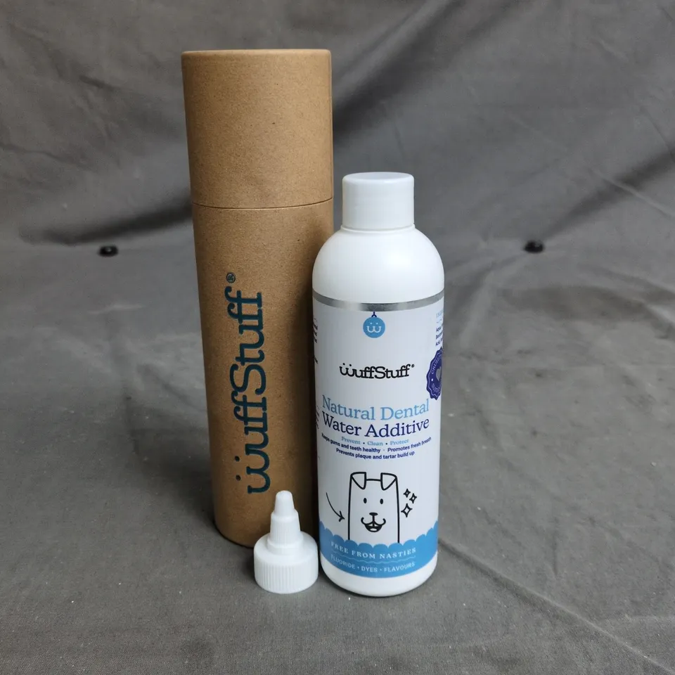 WUFFSTUFF NATURAL DENTAL WATER ADDITIVE